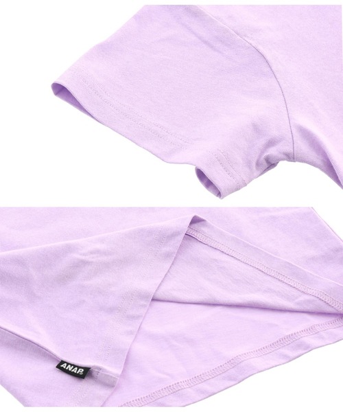 ANAP kids(アナップキッズ)の「ワンポイントロゴTシャツ(Tシャツ/カットソー・キッズ・ホワイト/ブラック/ラベンダー/ミント・120cm/110cm/130cm)」の12枚目の写真
