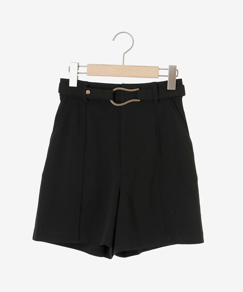 MAJESTIC LEGON（マジェスティックレゴン）の「デザインバックルショートパンツ（その他パンツ・レディース・ブラック/ブラウン・MEDIUM）」の19枚目の写真