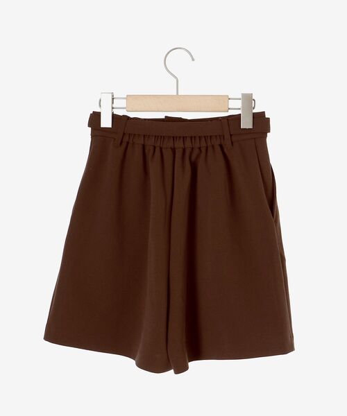 MAJESTIC LEGON（マジェスティックレゴン）の「デザインバックルショートパンツ（その他パンツ・レディース・ブラック/ブラウン・MEDIUM）」の20枚目の写真