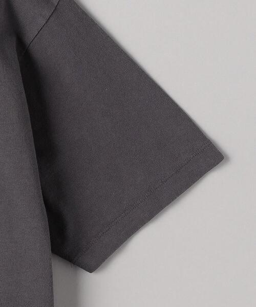 BEAUTY&YOUTH UNITED ARROWS(ビューティーアンドユースユナイテッドアローズ)の「コットン天竺 ロゴプリント Tシャツ(Tシャツ/カットソー・レディース・ナチュラル/ダークグレー・FREE)」の15枚目の写真