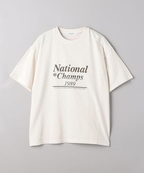 【WEB限定】コットン 天竺 ロゴ プリント TEE WEB限定】コットン 天竺 ロゴ プリント TEE｜シップスの通販