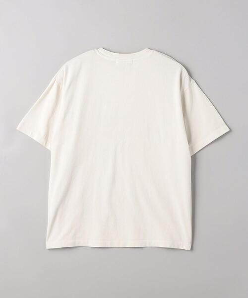 BEAUTY&YOUTH UNITED ARROWS(ビューティーアンドユースユナイテッドアローズ)の「コットン天竺 ロゴプリント Tシャツ(Tシャツ/カットソー・レディース・ナチュラル/ダークグレー・FREE)」の20枚目の写真