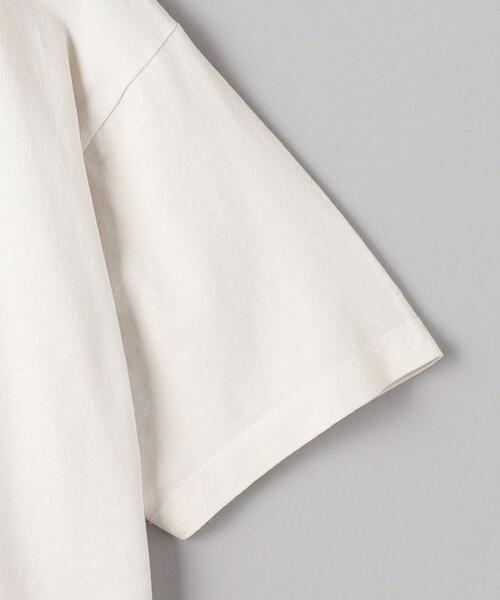 BEAUTY&YOUTH UNITED ARROWS(ビューティーアンドユースユナイテッドアローズ)の「コットン天竺 ロゴプリント Tシャツ(Tシャツ/カットソー・レディース・ナチュラル/ダークグレー・FREE)」の21枚目の写真