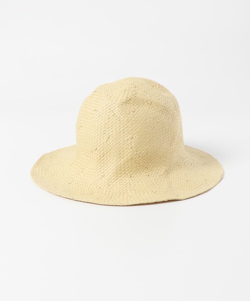 BENELLI（ベネリ）の「Benelli Montacone　ウオッシュドペーパーハット（ハット・レディース・ブラウン/ベージュ/ホワイト・FREE）」の10枚目の写真