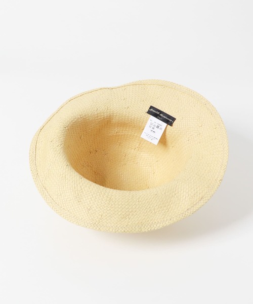 BENELLI（ベネリ）の「Benelli Montacone　ウオッシュドペーパーハット（ハット・レディース・ブラウン/ベージュ/ホワイト・FREE）」の11枚目の写真