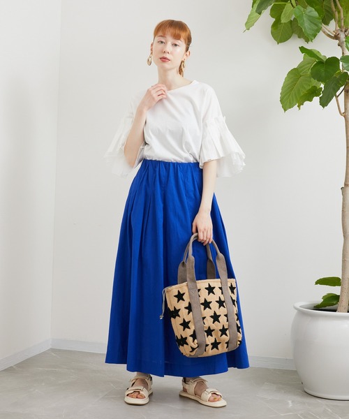 CONTROL FREAK / CTFK(コントロールフリーク)の「CONTROL FREAK スタートートBAG(かごバッグ・レディース・アイボリー/ブラック・FREE)」の6枚目の写真