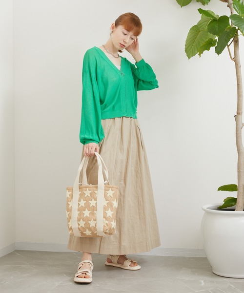 CONTROL FREAK / CTFK(コントロールフリーク)の「CONTROL FREAK スタートートBAG(かごバッグ・レディース・アイボリー/ブラック・FREE)」の14枚目の写真