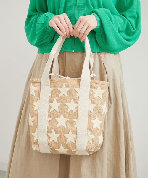 CONTROL FREAK / CTFK(コントロールフリーク)の「CONTROL FREAK スタートートBAG(かごバッグ・レディース・アイボリー/ブラック・FREE)」の16枚目の写真