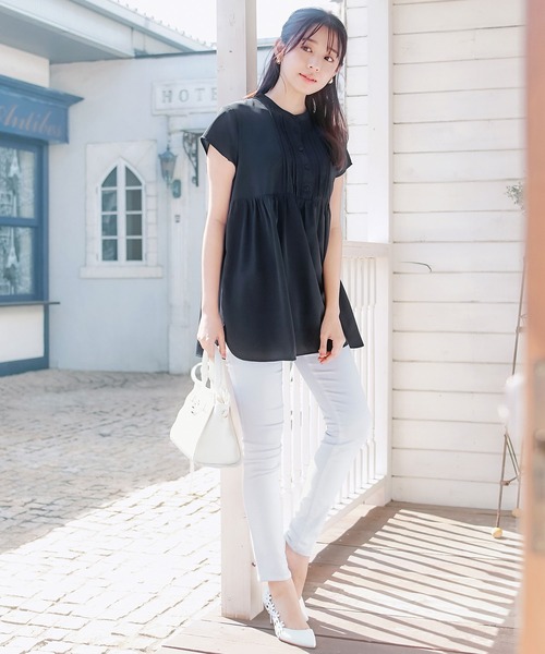 近年✨美品 群言堂 登美 シャツチュニック コットン ピンタック えんじ色 カラーライン使いシャツチュニック | 京都通販ミセスの