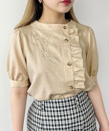 179/WG | オリエンタル刺繍ブラウス(シャツ/ブラウス)
