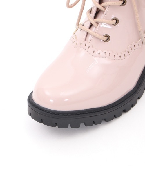 axes femme(アクシーズファム)の「レースアップレインブーツ(レインシューズ・レディース・ネイビー/ピンク・LARGE/MEDIUM)」の16枚目の写真