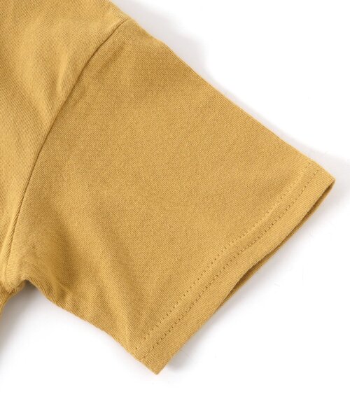 BREEZE（ブリーズ）の「フルーツカレッジTシャツ（Tシャツ/カットソー・キッズ・ピンク/ターコイズブルー/イエロー/グレー/グリーン・80/90/100/110/120/130/140）」の9枚目の写真