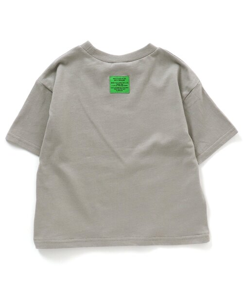 BREEZE（ブリーズ）の「フルーツカレッジTシャツ（Tシャツ/カットソー・キッズ・ピンク/ターコイズブルー/イエロー/グレー/グリーン・80/90/100/110/120/130/140）」の10枚目の写真