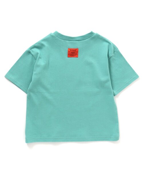 BREEZE（ブリーズ）の「フルーツカレッジTシャツ（Tシャツ/カットソー・キッズ・ピンク/ターコイズブルー/イエロー/グレー/グリーン・80/90/100/110/120/130/140）」の12枚目の写真