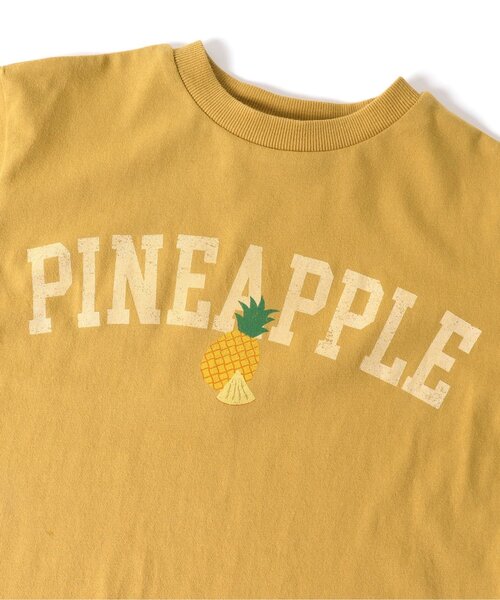 BREEZE（ブリーズ）の「フルーツカレッジTシャツ（Tシャツ/カットソー・キッズ・ピンク/ターコイズブルー/イエロー/グレー/グリーン・80/90/100/110/120/130/140）」の15枚目の写真