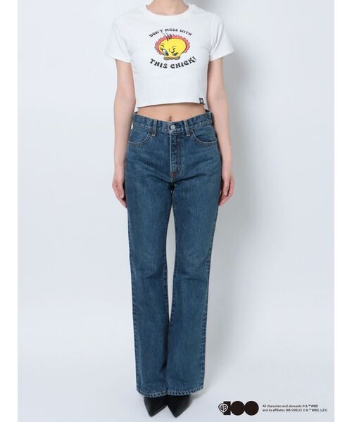 EVRIS(エヴリス)の「10周年記念【ワーナーコラボ】プリントショートTシャツ(Tシャツ/カットソー・レディース・ブラック/ホワイト・FREE)」の20枚目の写真