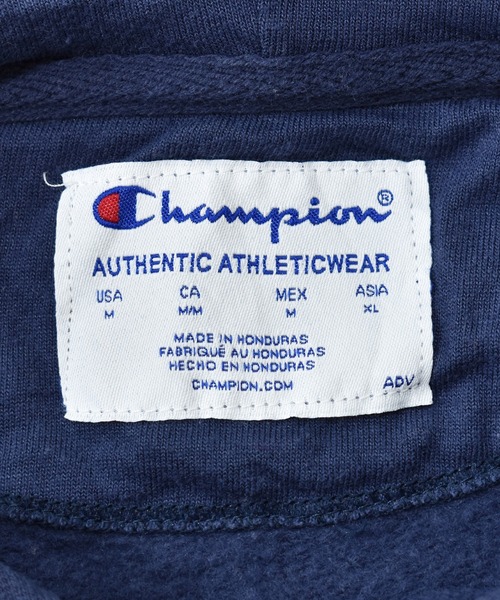 Champion（チャンピオン）の「【ヴィンテージ古着】Champion / チャンピオン フロントロゴ スウェットパーカー（パーカー・メンズ・ネイビー・MEDIUM）」の6枚目の写真