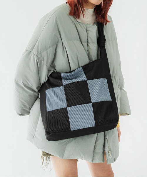 CONTROL FREAK / CTFK(コントロールフリーク)の「CONTROL FREAK(コントロールフリーク)リブパッチショルダー(ショルダーバッグ・レディース・オレンジ/グリーン/ブラック・FREE)」の14枚目の写真