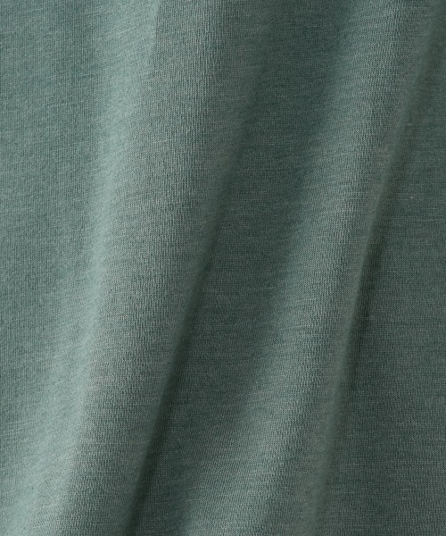 Le temps riche（ルタンリッシュ）の「オーガンジーレイヤードＴシャツ ＜Le temps riche＞（Tシャツ/カットソー・レディース・ブラック/グリーン/ホワイト・M）」の17枚目の写真