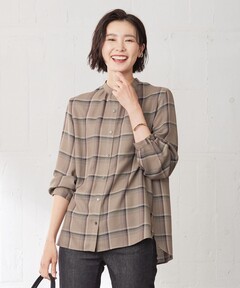 6(ROKU)＞コットン ワイド ボーダー プルオーバートップス（Tシャツ