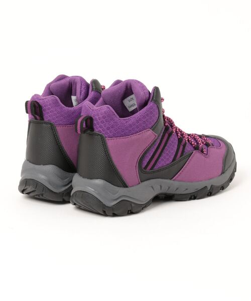 Parade（パレード）の「【防水・防滑】OUTDOOR SPORTS　トレッキングシューズ　FKR-1103WP（スニーカー・レディース・グレー/ブラック/パープル・24.0cm/22.5cm/24.5cm/23.0cm/25.0cm/23.5cm）」の4枚目の写真