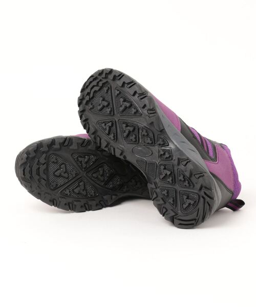 Parade（パレード）の「【防水・防滑】OUTDOOR SPORTS　トレッキングシューズ　FKR-1103WP（スニーカー・レディース・グレー/ブラック/パープル・24.0cm/22.5cm/24.5cm/23.0cm/25.0cm/23.5cm）」の5枚目の写真