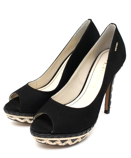 WERNER（ワーナー）の「【WERNER】オープントゥパンプス（サンダル・レディース・ホワイト/ブラック/サンドベージュ・37/36/38）」の3枚目の写真