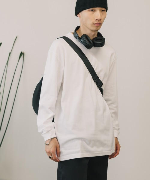 LIFEMAX(ライフマックス)の「▲LIFEMAX/ライフマックス 5.6オンスハイグレード クルーネック ロングスリーブTシャツ 無地Tシャツ ロンT カットソー 長袖 秋 秋服 2026年秋冬(Tシャツ/カットソー・メンズ・ホワイト/バーガンディー/ネイビー/アッシュ/グリーン/ブラック・M/L/XL/S/XS)」の22枚目の写真