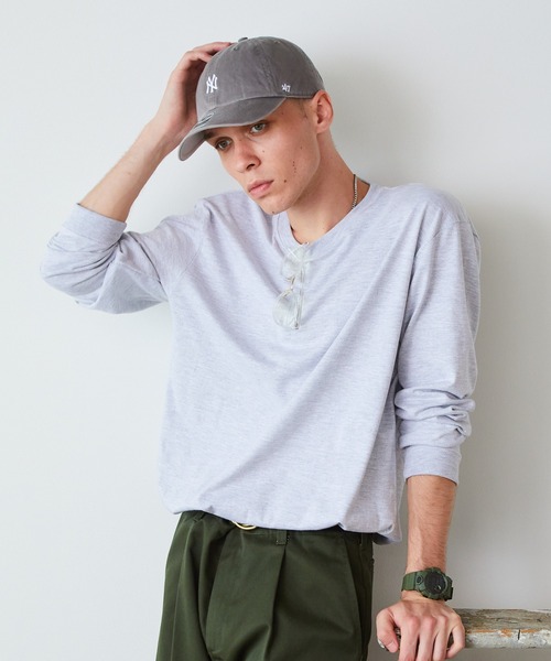 LIFEMAX(ライフマックス)の「▲LIFEMAX/ライフマックス 5.6オンスハイグレード クルーネック ロングスリーブTシャツ 無地Tシャツ ロンT カットソー 長袖 秋 秋服 2026年秋冬(Tシャツ/カットソー・メンズ・ホワイト/バーガンディー/ネイビー/アッシュ/グリーン/ブラック・M/L/XL/S/XS)」の18枚目の写真
