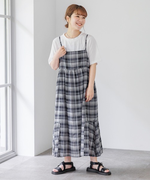 最終値下げ‼️ スタディオクリップ　キャミワンピース セットアップ　低身長 最終値下げ‼️ スタディオクリップ キャミワンピース