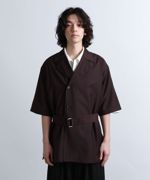 HARE ベルトデザインコート HARE（ハレ）の「ベルトデザインジャケット(HARE)（テーラード