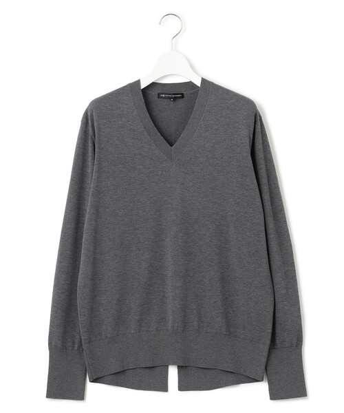 23区(ニジュウサンク)の「【洗える】シルクコットン Vネック ニット(ニット/セーター・レディース・ベージュ系/ダルブルー系/ライトグレー系/ブラック系・32)」の13枚目の写真