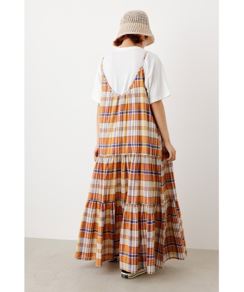 RODEO CROWNS WIDE BOWL（ロデオクラウンズワイドボウル）の「チェックキャミワンピース&TシャツSET（ワンピース・レディース・グリーン系その他/レッド系その他/マルチ/オレンジ系その他・FREE）」の19枚目の写真