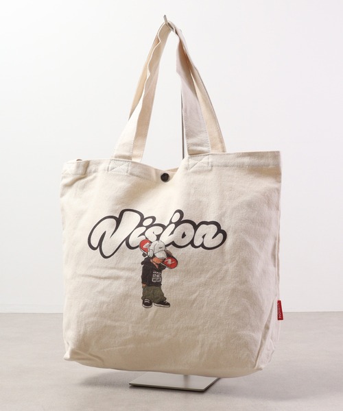 VISION STREET WEAR(ヴィジョンストリートウェア)の「VISION キャンバス2wayトートバッグ(トートバッグ・レディース・A/B/D/C・FREE)」の4枚目の写真