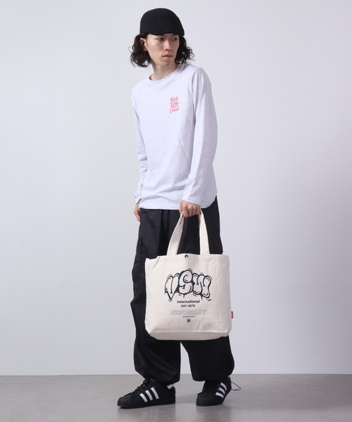 VISION STREET WEAR(ヴィジョンストリートウェア)の「VISION キャンバス2wayトートバッグ(トートバッグ・レディース・A/B/D/C・FREE)」の7枚目の写真