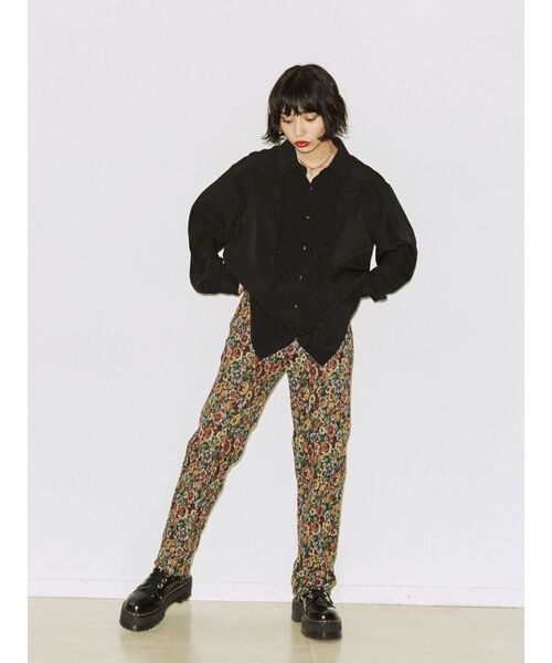 jouetie（ジュエティ）の「ドレスシャツ（シャツ/ブラウス・レディース・ブラック/ブルー/アイボリー・MEDIUM）」の11枚目の写真