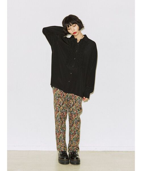 jouetie（ジュエティ）の「ドレスシャツ（シャツ/ブラウス・レディース・ブラック/ブルー/アイボリー・MEDIUM）」の12枚目の写真