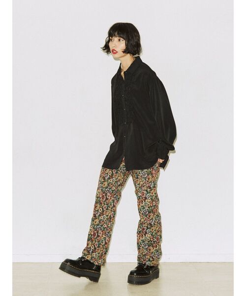 jouetie（ジュエティ）の「ドレスシャツ（シャツ/ブラウス・レディース・ブラック/ブルー/アイボリー・MEDIUM）」の13枚目の写真