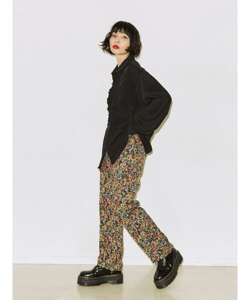 jouetie（ジュエティ）の「ドレスシャツ（シャツ/ブラウス・レディース・ブラック/ブルー/アイボリー・MEDIUM）」の14枚目の写真