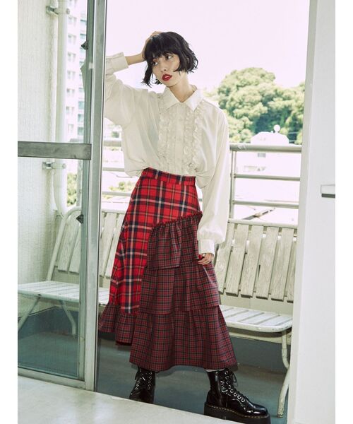 jouetie（ジュエティ）の「ドレスシャツ（シャツ/ブラウス・レディース・ブラック/ブルー/アイボリー・MEDIUM）」の22枚目の写真