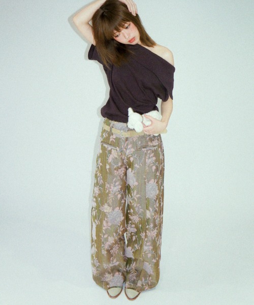 INSIDE OUT JACQUARD PANTS/インサイドアウトジャガードパンツ（その他