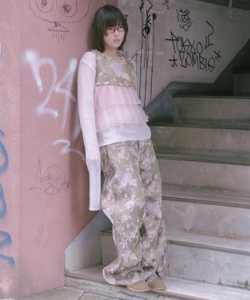 INSIDE OUT JACQUARD PANTS/インサイドアウトジャガードパンツ