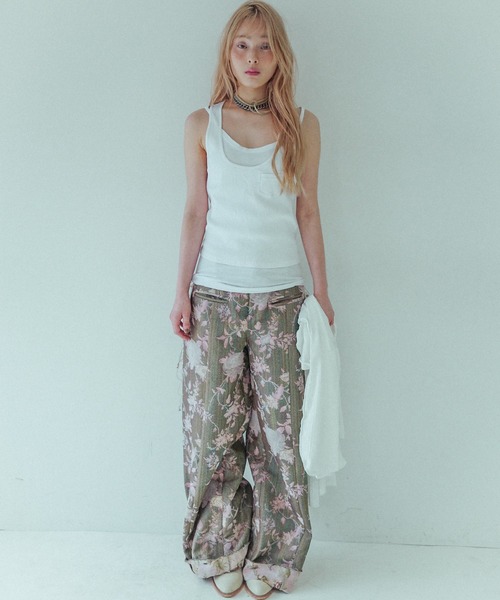 新品未使用 igi インサイドアウトジャガードパンツ INSIDE OUT JACQUARD PANTS/インサイドアウトジャガードパンツ