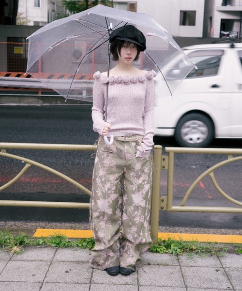 igi/インサイドアウトジャガードパンツ　 サイズ0 INSIDE OUT JACQUARD PANTS/インサイドアウトジャガードパンツ