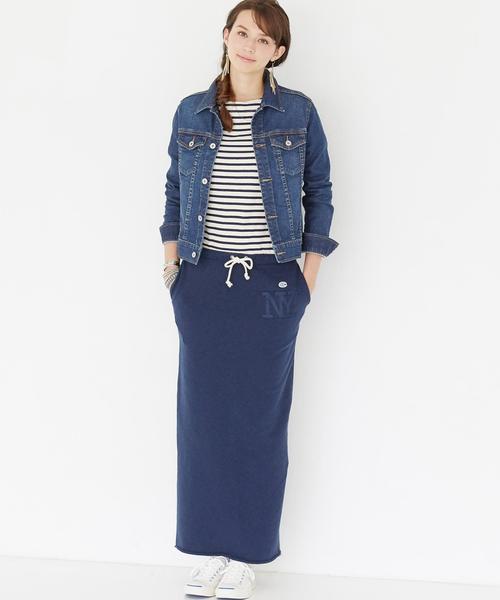 green label relaxing（グリーンレーベルリラクシング）の「◆CB C Gジャン（デニムジャケット・レディース・ネイビー・42/36/38/40）」の2枚目の写真