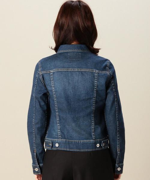 green label relaxing（グリーンレーベルリラクシング）の「◆CB C Gジャン（デニムジャケット・レディース・ネイビー・42/36/38/40）」の3枚目の写真