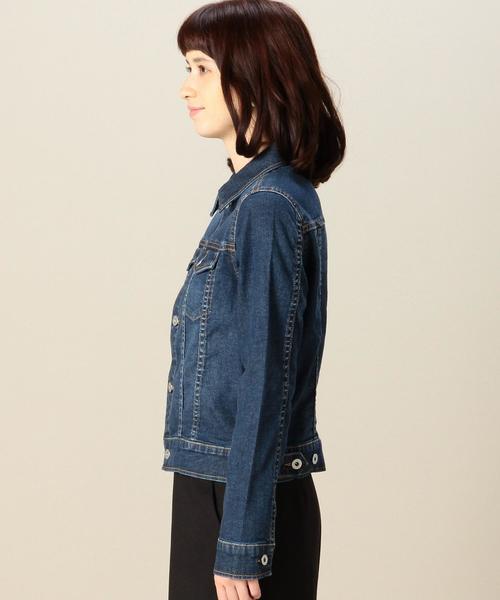 green label relaxing（グリーンレーベルリラクシング）の「◆CB C Gジャン（デニムジャケット・レディース・ネイビー・42/36/38/40）」の5枚目の写真