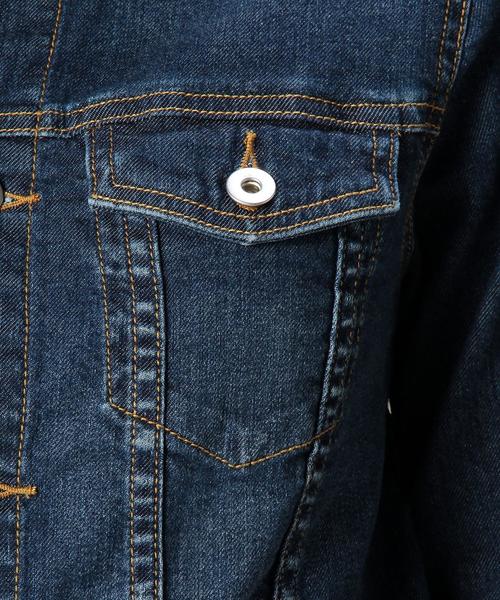 green label relaxing（グリーンレーベルリラクシング）の「◆CB C Gジャン（デニムジャケット・レディース・ネイビー・42/36/38/40）」の9枚目の写真