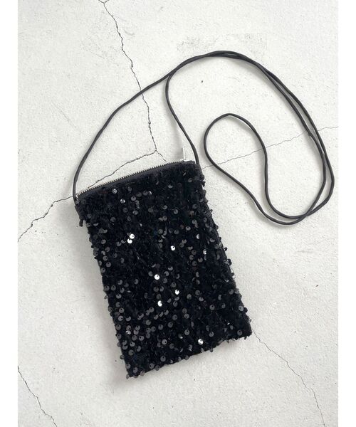 Ungrid（アングリッド）の「スパンコールショルダーバッグ（ショルダーバッグ・レディース・ブラック/グリーン/その他1・FREE）」の7枚目の写真