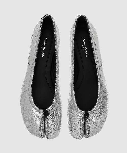 メゾンマルジェラ グリッター 37 シルバー レディース ブーツ 新品⁄37